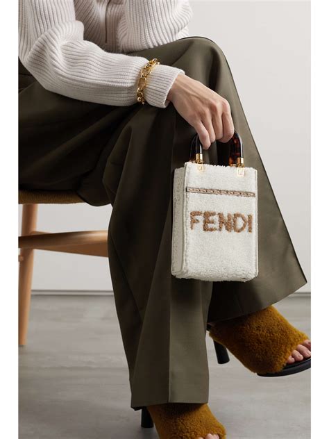 fendi mini sunshine bag|fendi sunshine shopper tote.